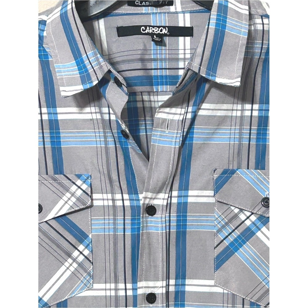 Carbon Men's button-up shirt size Large